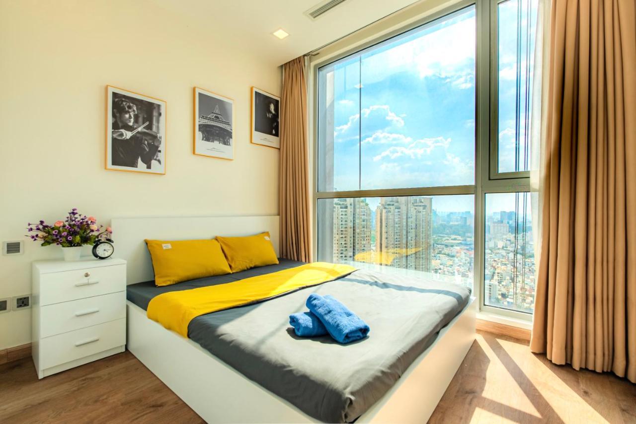 Mott Haven Apart - Vinhomes Central Park, Landmark 81 Area & Ice Rink Ho Či Minovo Město Exteriér fotografie
