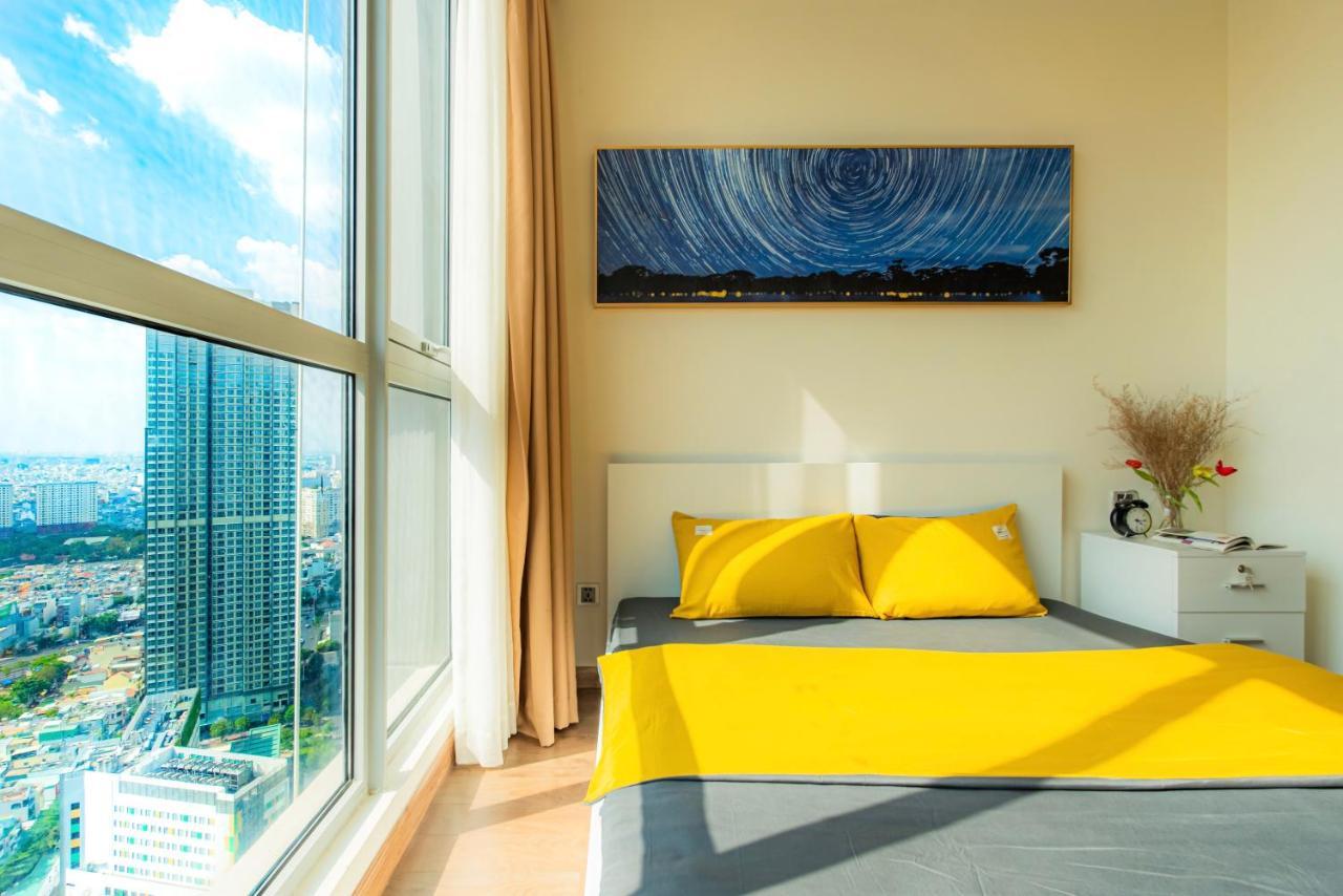 Mott Haven Apart - Vinhomes Central Park, Landmark 81 Area & Ice Rink Ho Či Minovo Město Exteriér fotografie