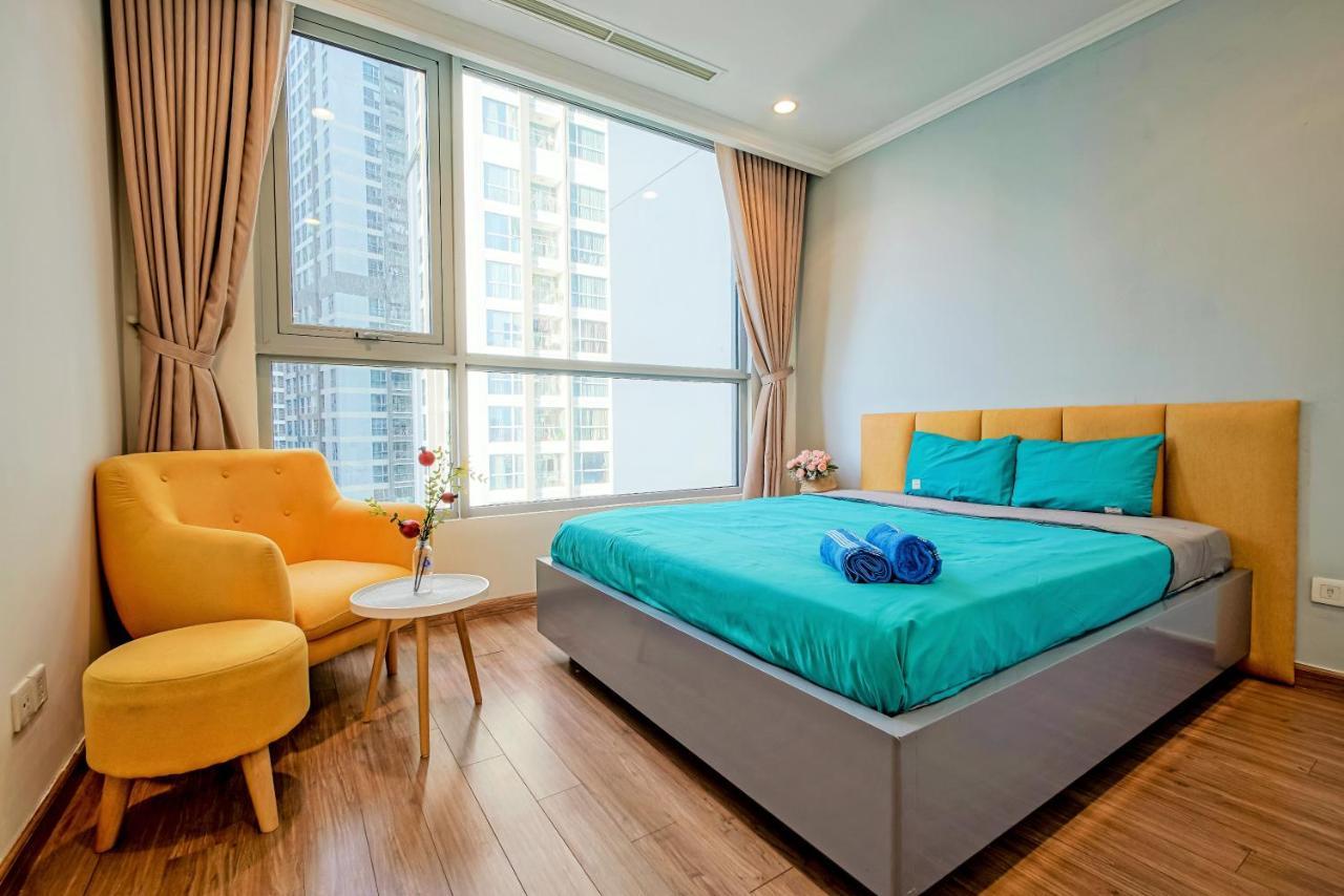 Mott Haven Apart - Vinhomes Central Park, Landmark 81 Area & Ice Rink Ho Či Minovo Město Exteriér fotografie