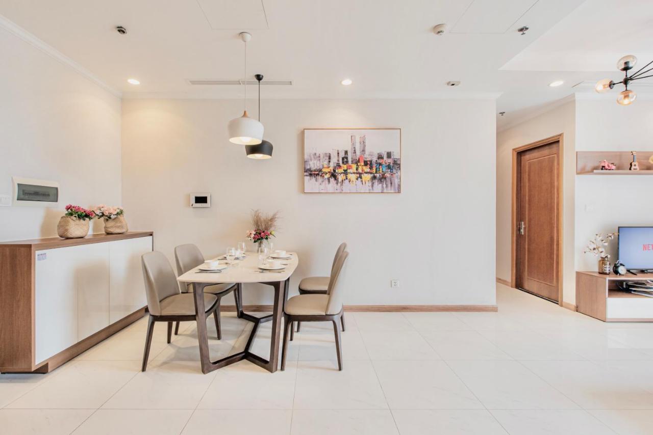 Mott Haven Apart - Vinhomes Central Park, Landmark 81 Area & Ice Rink Ho Či Minovo Město Exteriér fotografie