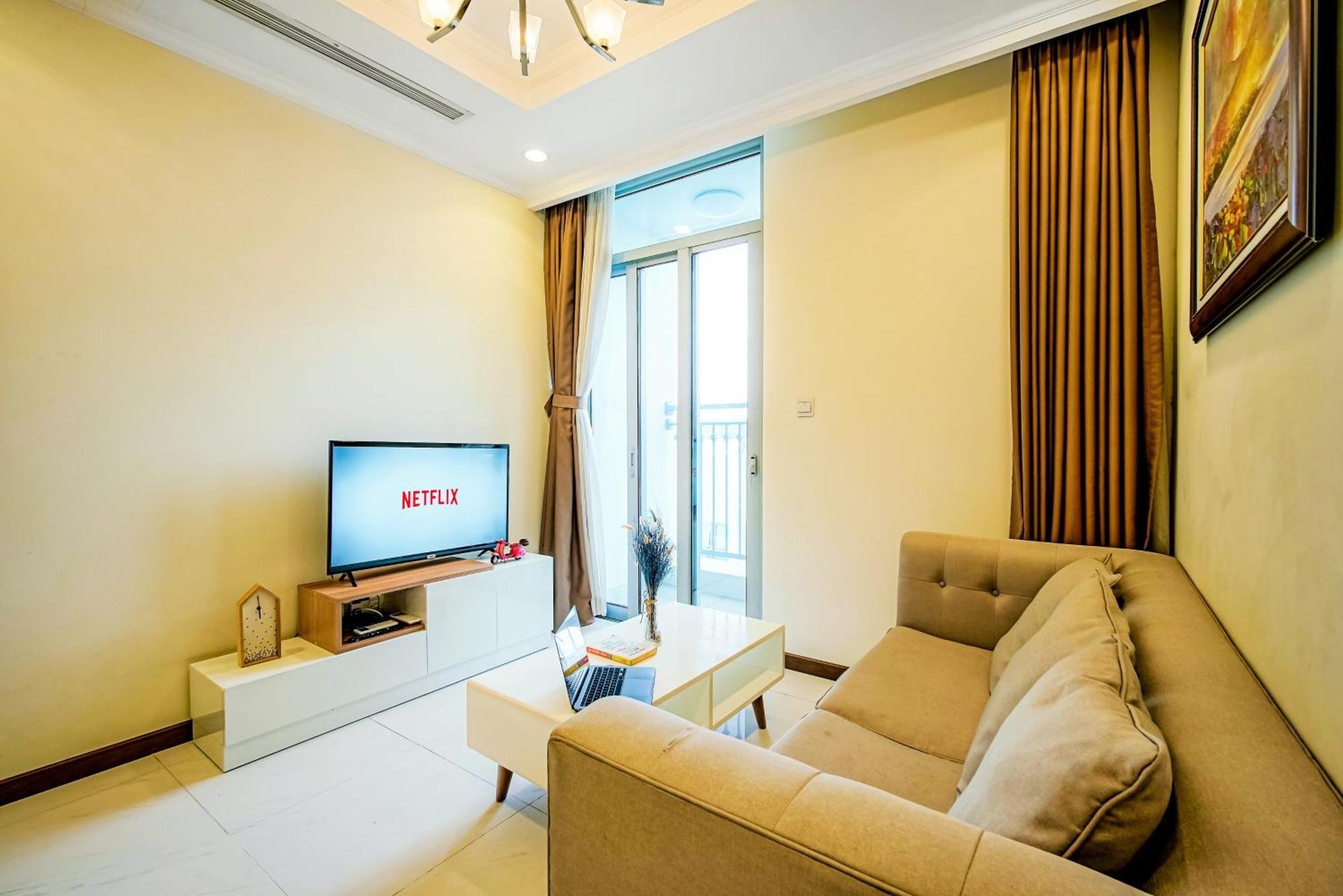 Mott Haven Apart - Vinhomes Central Park, Landmark 81 Area & Ice Rink Ho Či Minovo Město Exteriér fotografie