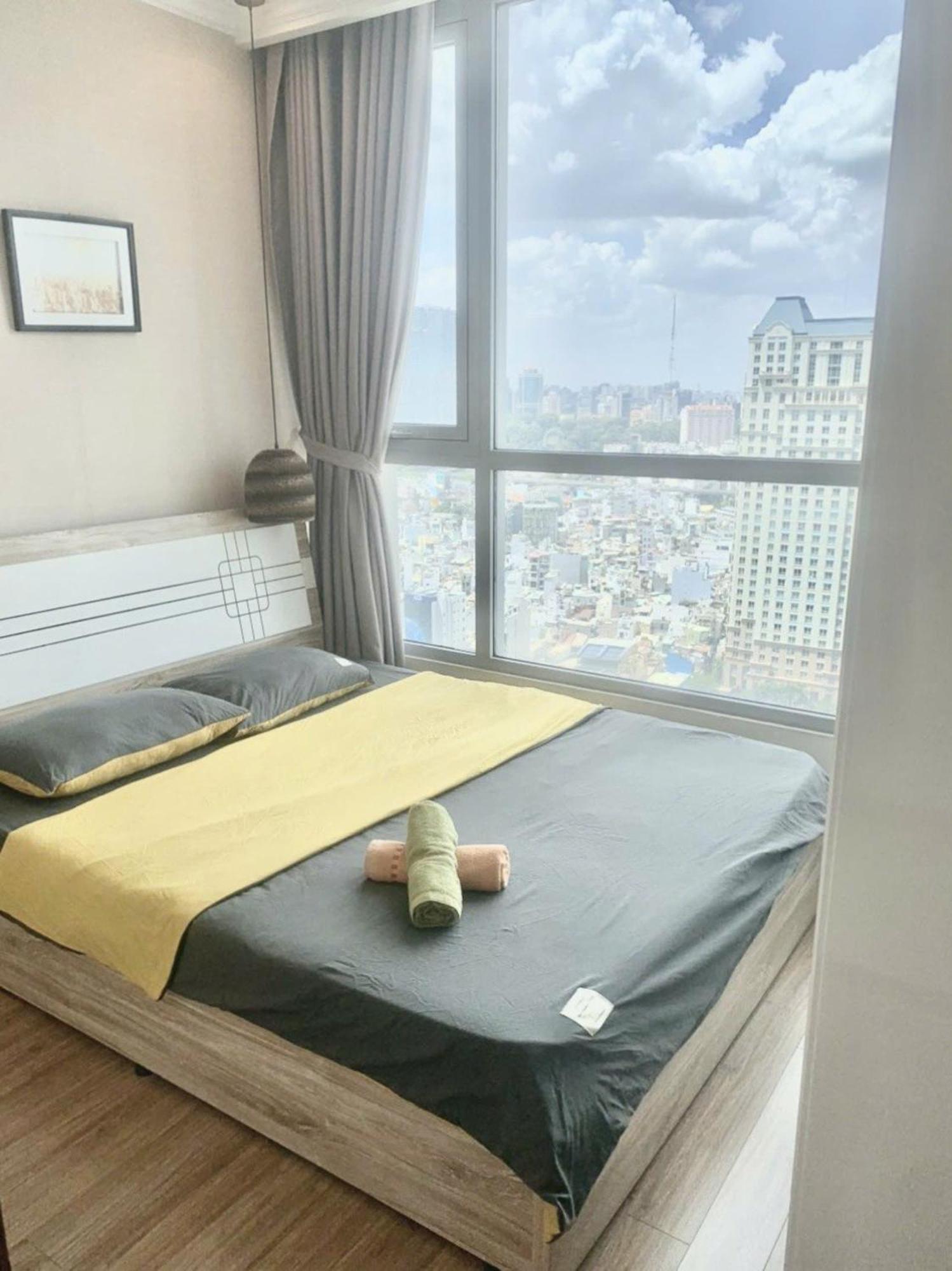 Mott Haven Apart - Vinhomes Central Park, Landmark 81 Area & Ice Rink Ho Či Minovo Město Exteriér fotografie